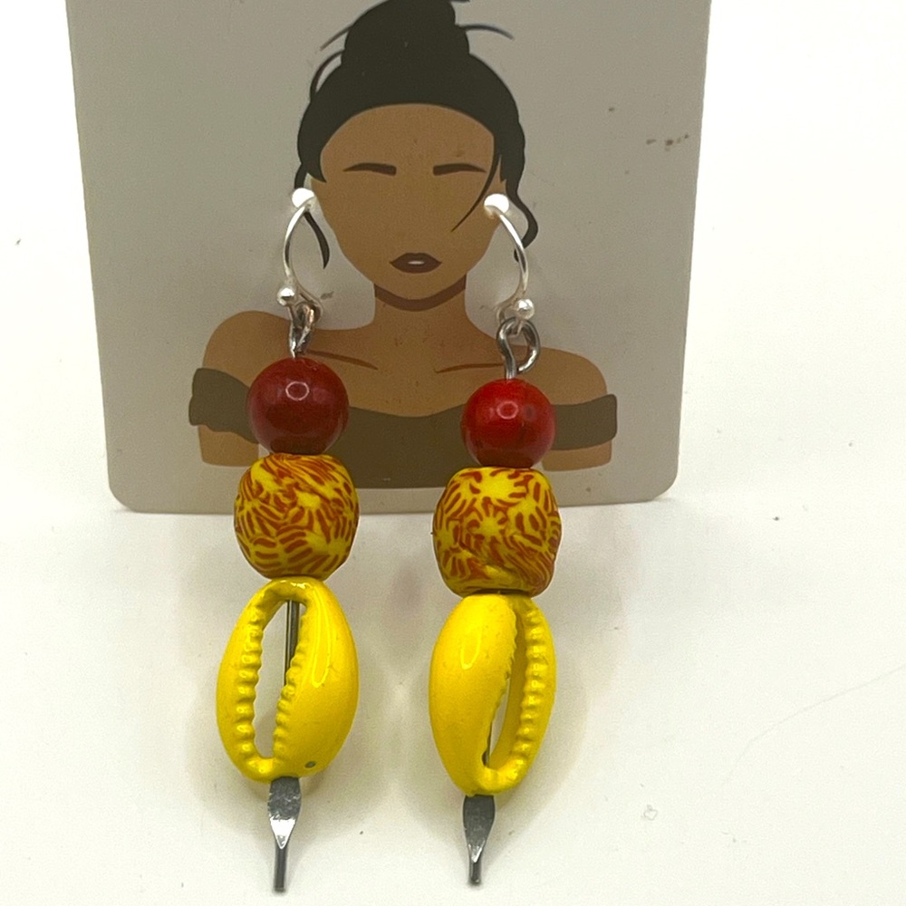 Colorful Beaded Earrings